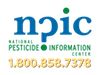 NPIC logo with phone number